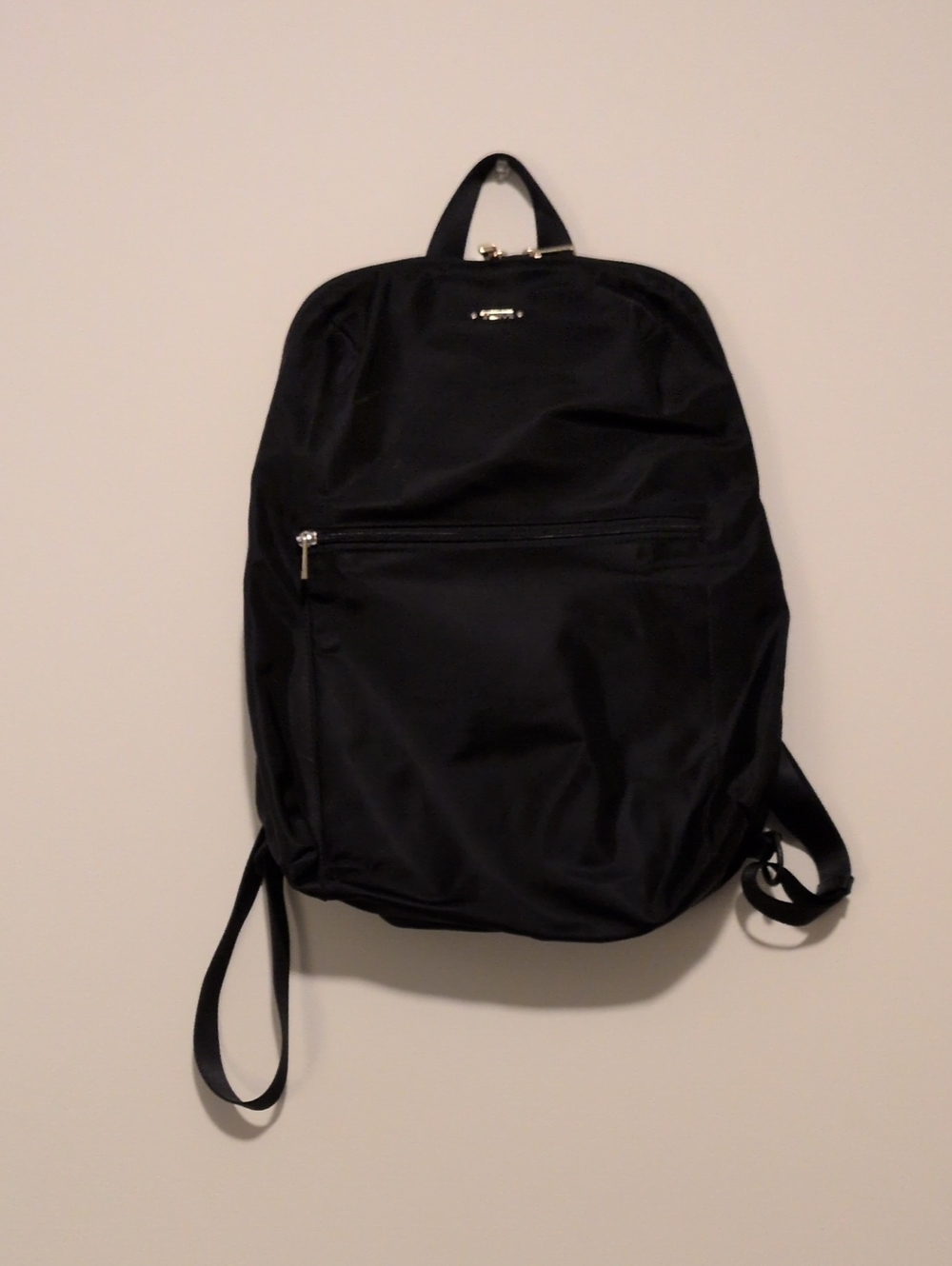 Tumi Black Nylon Backpack